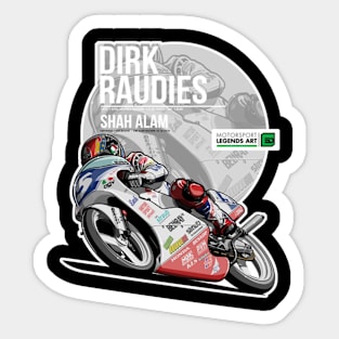 Dirk Raudies 1993 Shah Alam Sticker